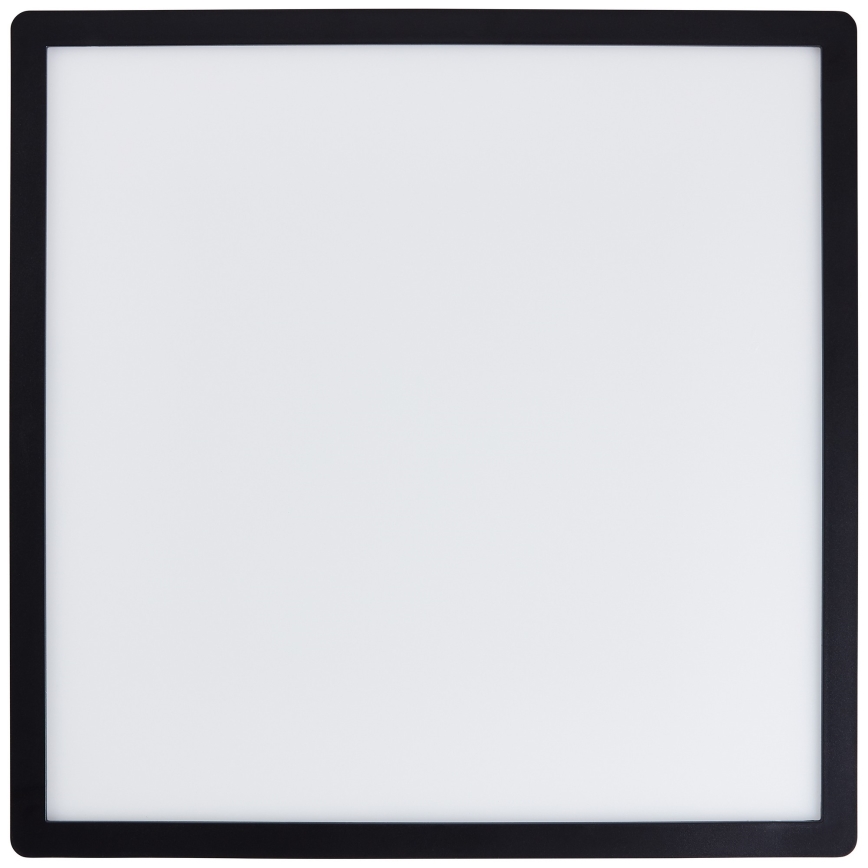 Brilliant - LED-dimmbare Deckenleuchte SORELL LED/24/230V 3000-6500K 42x42 cm schwarz + Fernbedienung