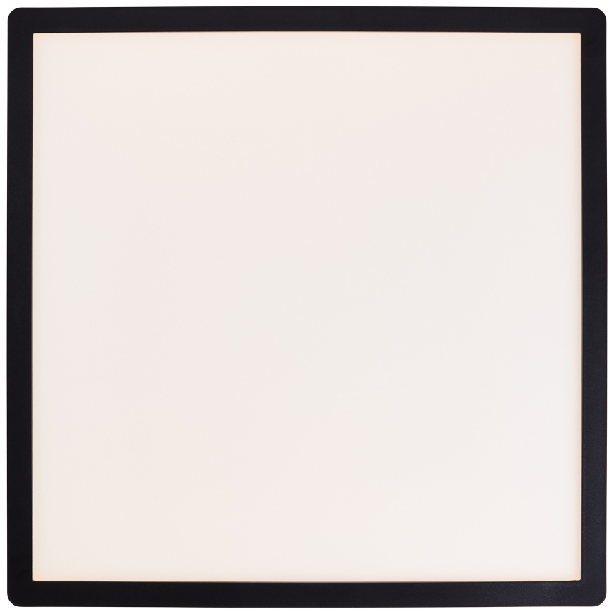 Brilliant - LED-dimmbare Deckenleuchte SORELL LED/24/230V 3000-6500K 42x42 cm schwarz + Fernbedienung