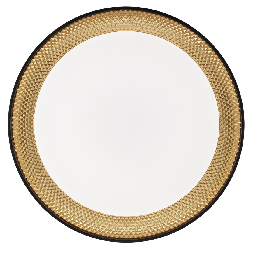 Brilliant - dimmbare LED-Deckenleuchte WALDO LED/36 W/230 V 3000–6500 K Ø 48,5 cm schwarz/gold + Fernbedienung