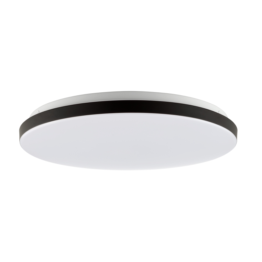 Brilliant - LED RGBW dimmbare Deckenleuchte LIVIO LED/20W/230V 3000–6500K Ø 38,5 cm schwarz + Fernbedienung