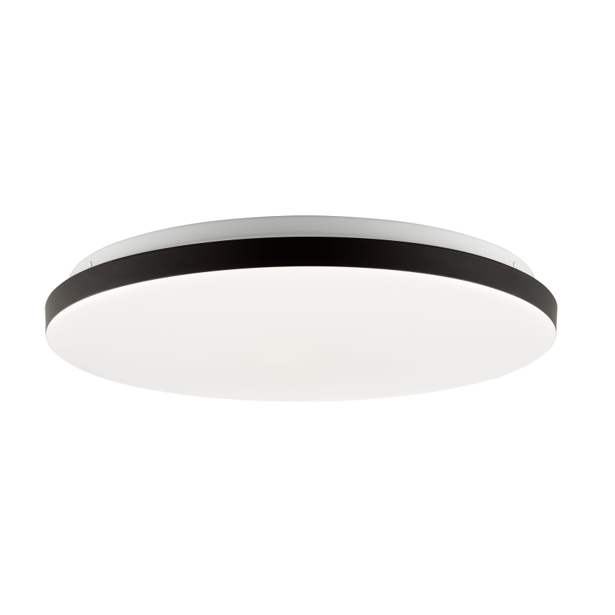 Brilliant - LED RGBW dimmbare Deckenleuchte LIVIO LED/20W/230V 3000–6500K Ø 38,5 cm schwarz + Fernbedienung