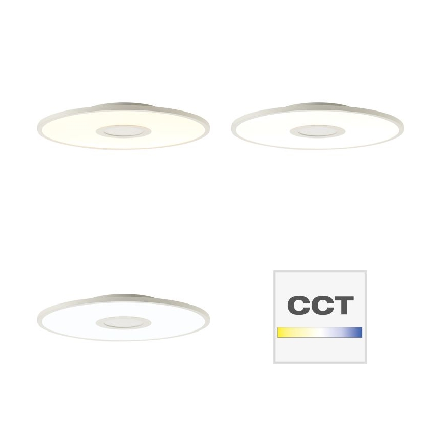 Brilliant - Dimmbare LED-RGBW-Deckenleuchte ODELLA LED/24W/230V 2700-6500K + Fernbedienung