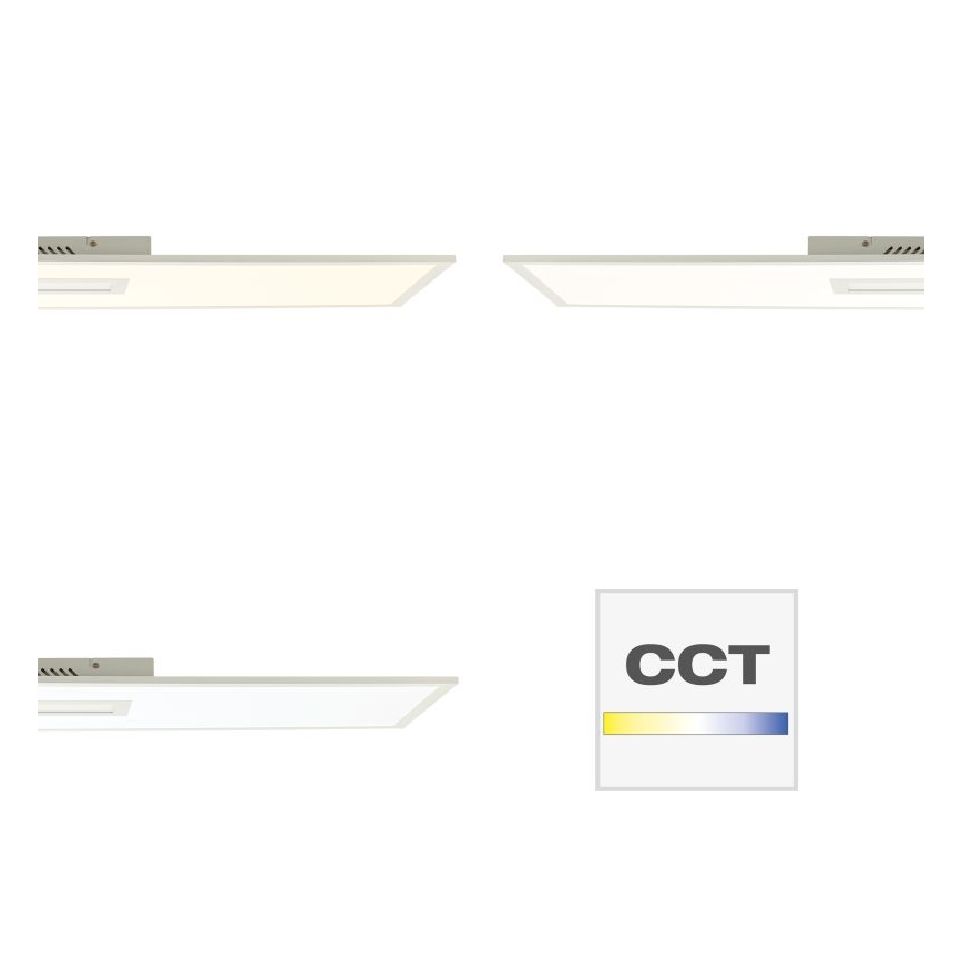 Brilliant - Dimmbare LED-RGBW-Deckenleuchte ODELLA LED/37W/230V 2700-6500K + Fernbedienung