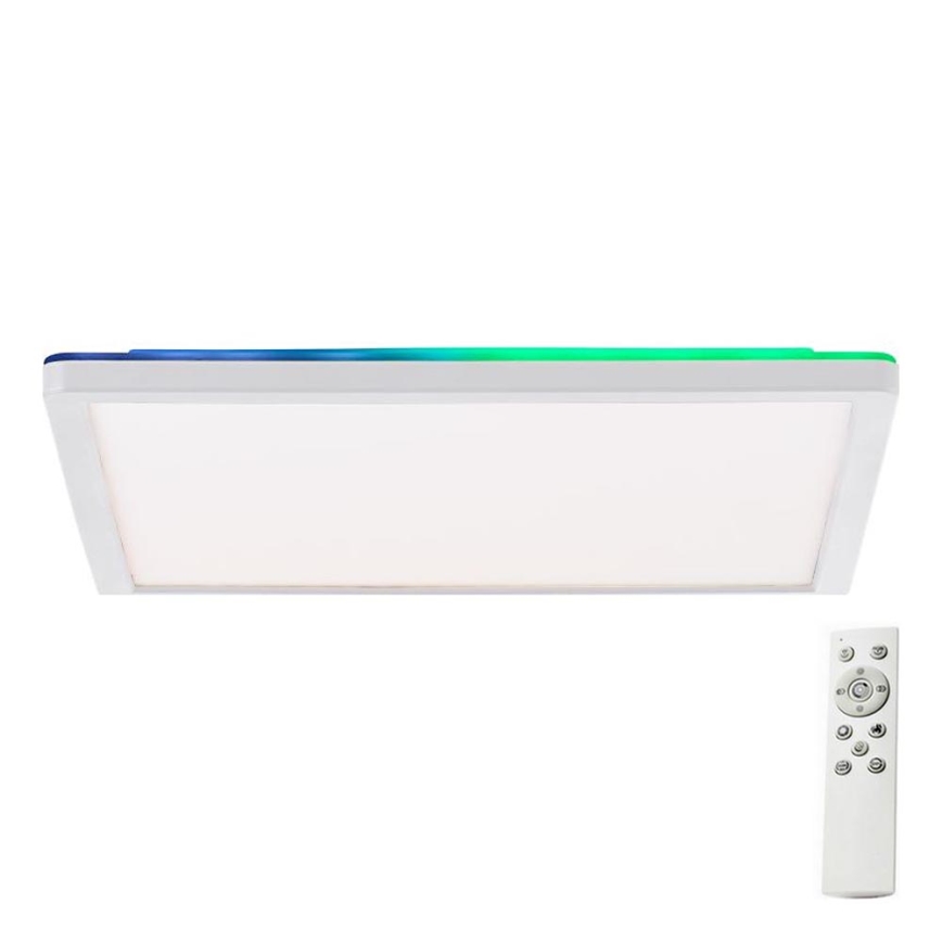 Brilliant - Dimmbare LED-RGBW-Deckenleuchte SALTERY LED/20W/230V 3000-6500K + Fernbedienung