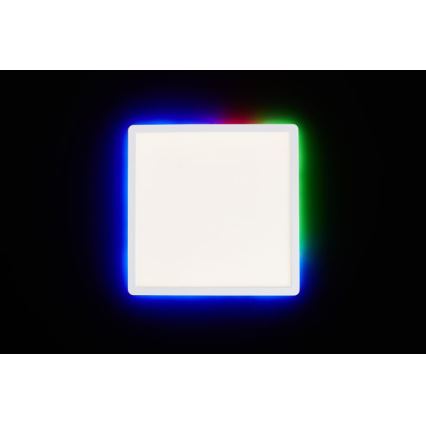 Brilliant - Dimmbare LED-RGBW-Deckenleuchte SALTERY LED/20W/230V 3000-6500K + Fernbedienung