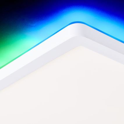 Brilliant - Dimmbare LED-RGBW-Deckenleuchte SALTERY LED/20W/230V 3000-6500K + Fernbedienung
