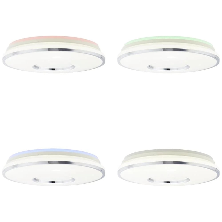 Brilliant - Dimmbare LED-RGBW-Deckenleuchte VISITATION LED/32W/230V 3000-6500K + Fernbedienung