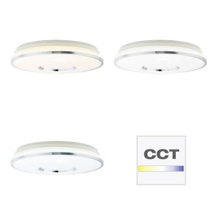 Brilliant - Dimmbare LED-RGBW-Deckenleuchte VISITATION LED/32W/230V 3000-6500K + Fernbedienung
