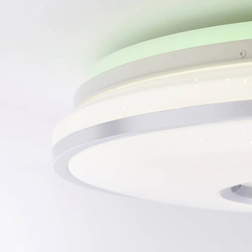 Brilliant - Dimmbare LED-RGBW-Deckenleuchte VISITATION LED/32W/230V 3000-6500K + Fernbedienung