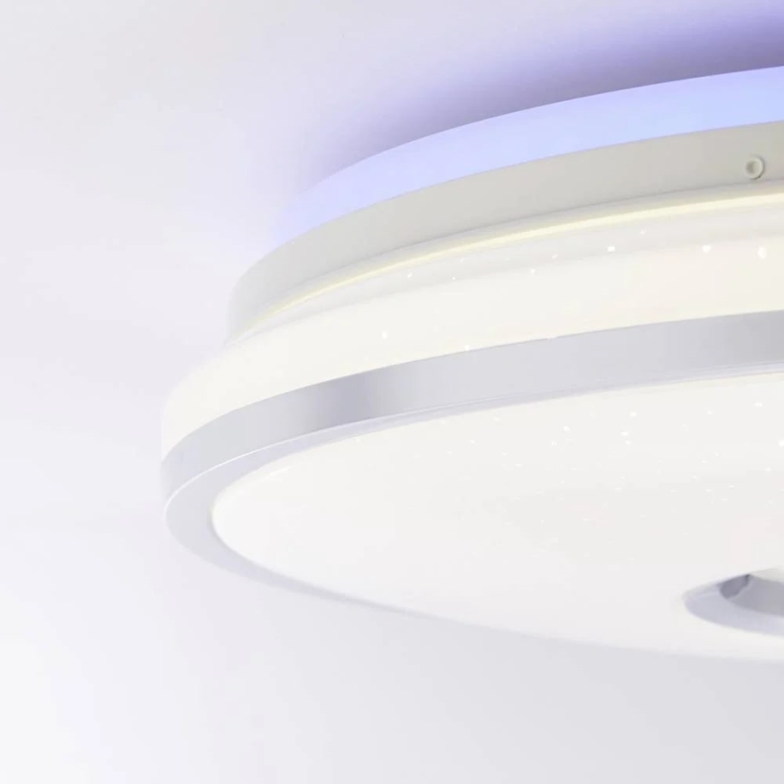 Brilliant - Dimmbare LED-RGBW-Deckenleuchte VISITATION LED/32W/230V 3000-6500K + Fernbedienung