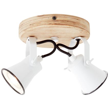 Brilliant - Einbau-Spot SEED 2xGU10/5W/230V weiß/beige