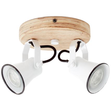 Brilliant - Einbau-Spot SEED 2xGU10/5W/230V weiß/beige