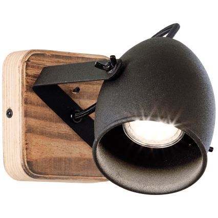 Brilliant - Faretto da parete CROWTON 1xGU10/6W/230V