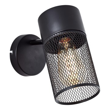 Brilliant - Faretto da parete KAMOLO 1xE27/40W/230V nero