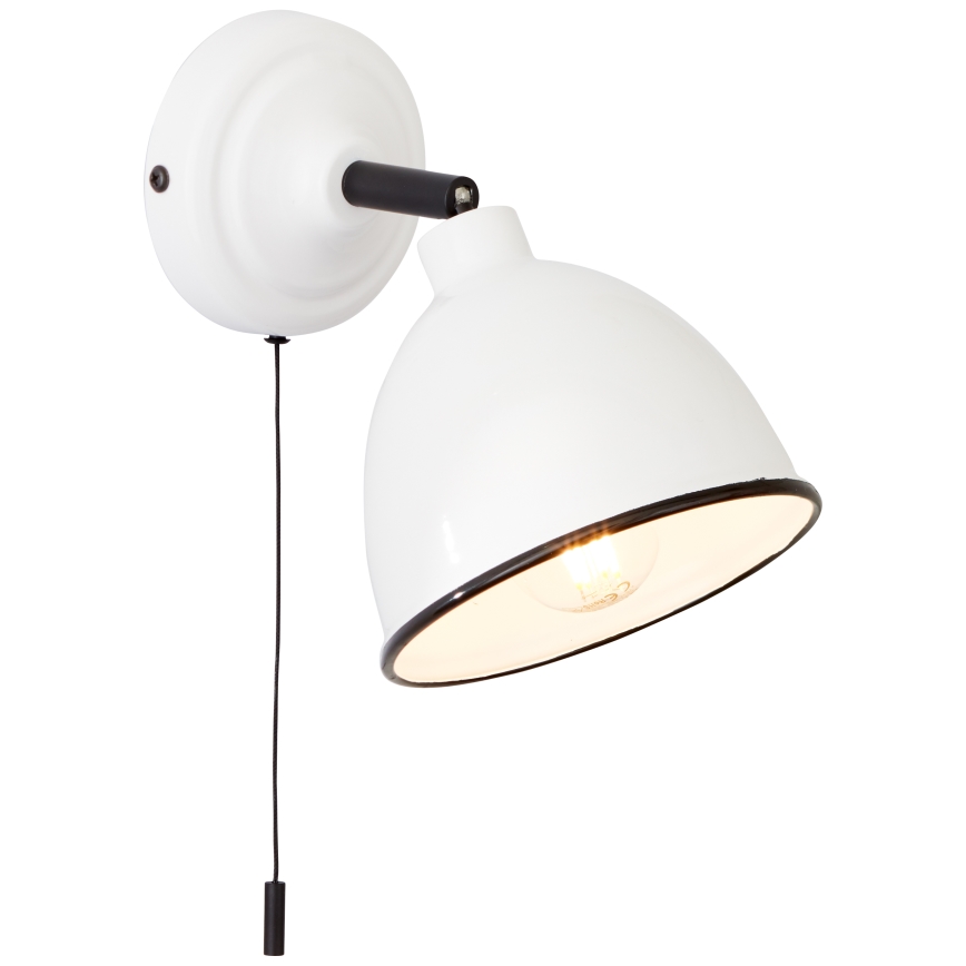Brilliant - Faretto da parete TELIO 1xE14/28W/230V bianco