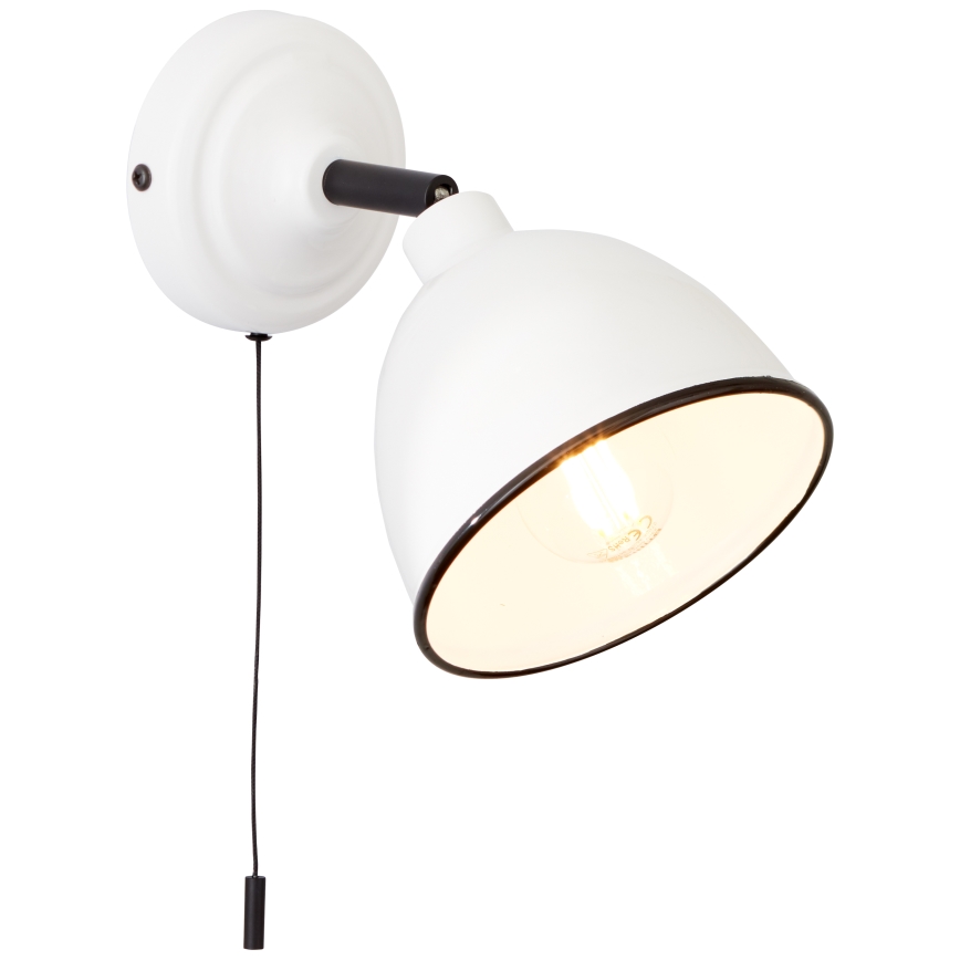 Brilliant - Faretto da parete TELIO 1xE14/28W/230V bianco
