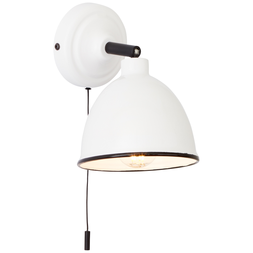 Brilliant - Faretto da parete TELIO 1xE14/28W/230V bianco
