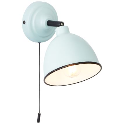 Brilliant - Faretto da parete TELIO 1xE14/28W/230V blu
