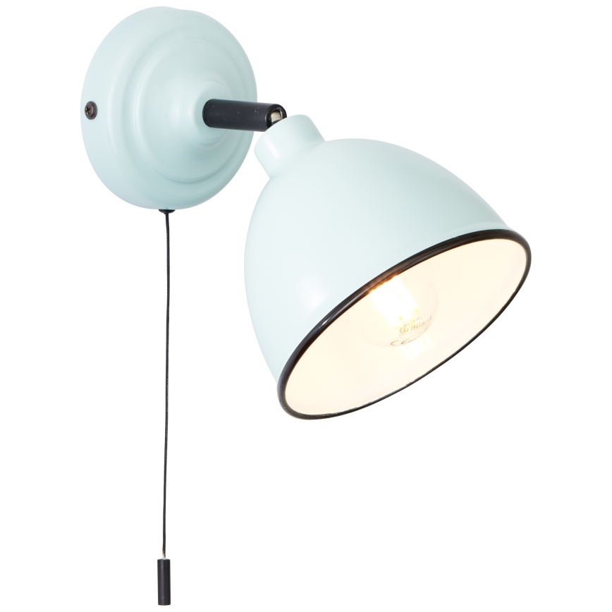 Brilliant - Faretto da parete TELIO 1xE14/28W/230V blu