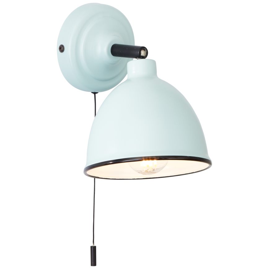 Brilliant - Faretto da parete TELIO 1xE14/28W/230V blu