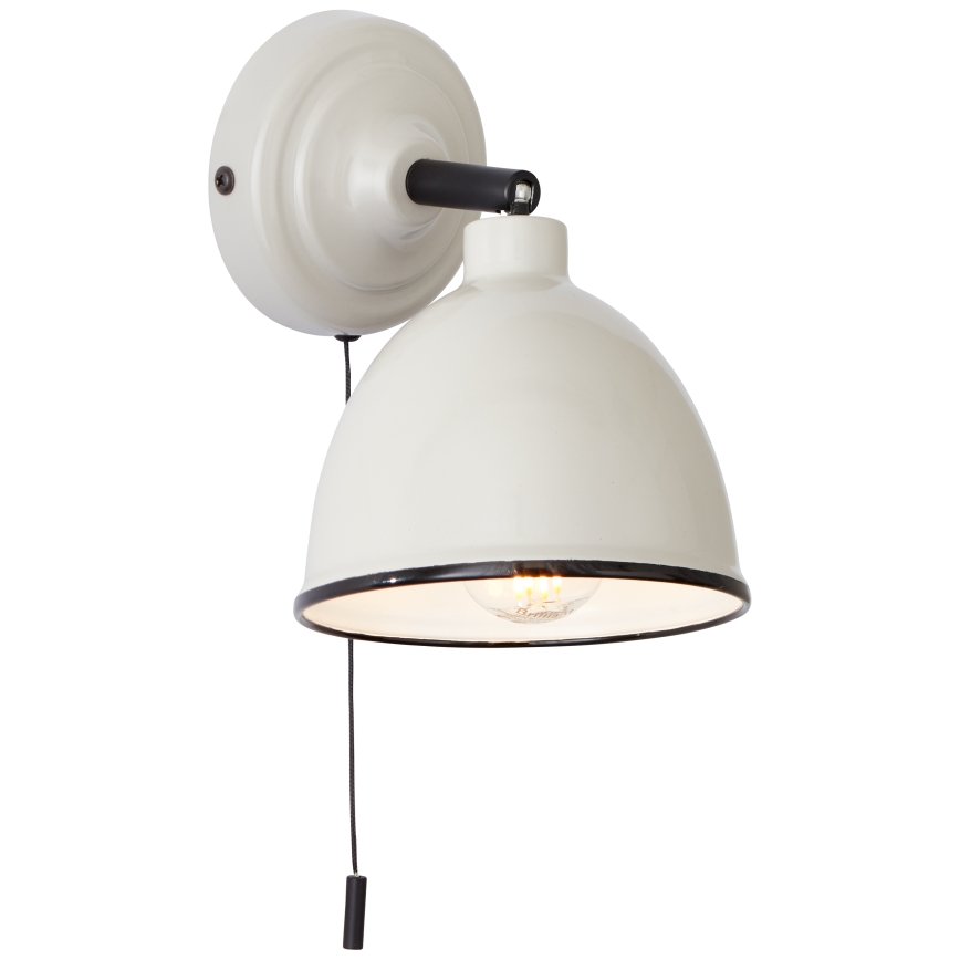 Brilliant - Faretto da parete TELIO 1xE14/28W/230V grigio