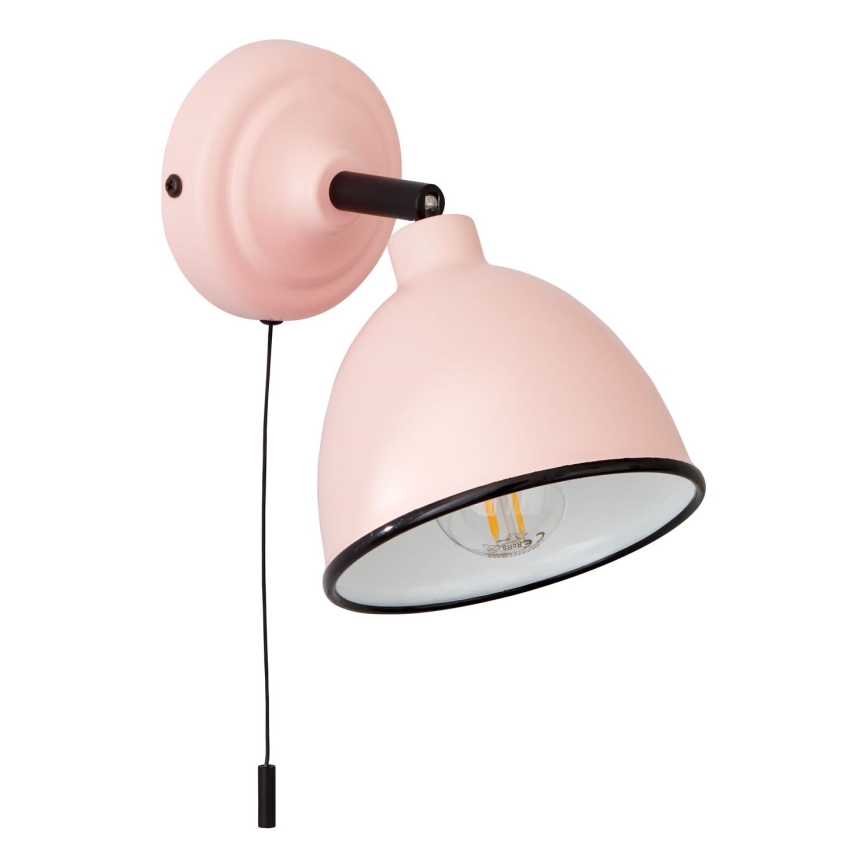 Brilliant - Faretto da parete TELIO 1xE14/28W/230V rosa