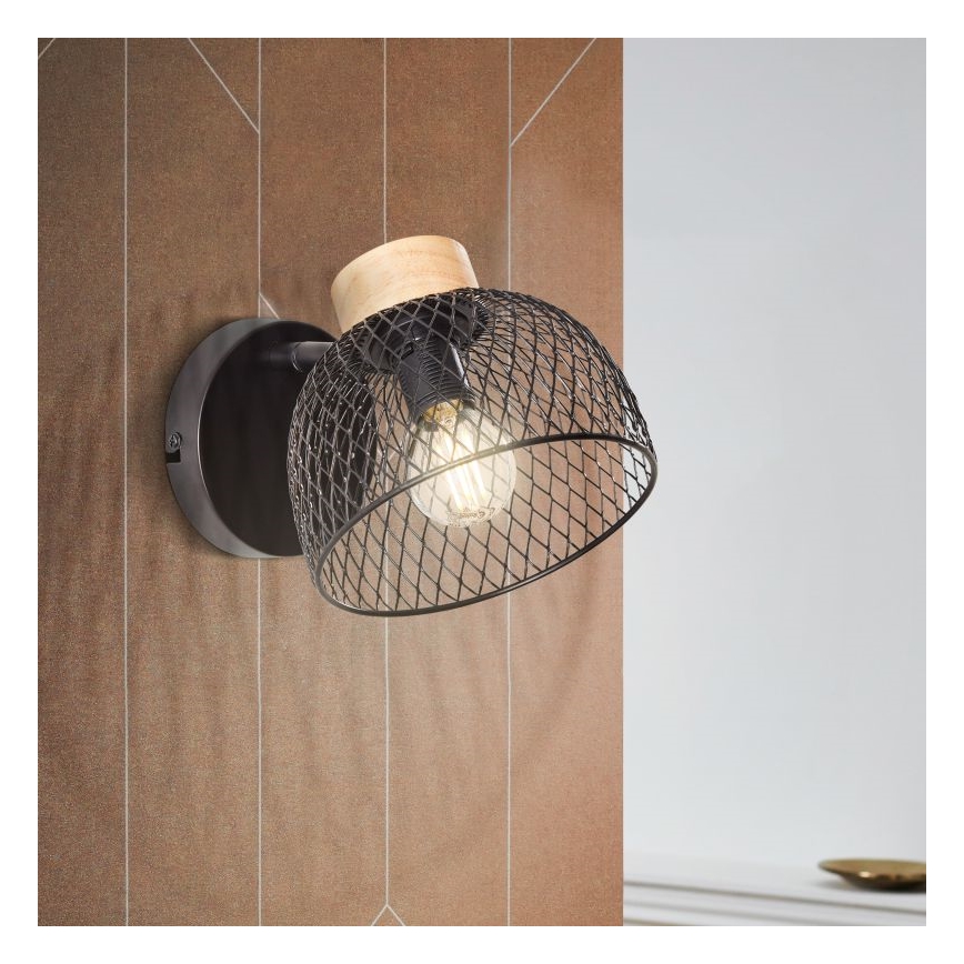 Brilliant - Faretto da parete THUY 1xE14/28W/230V