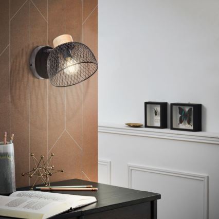Brilliant - Faretto da parete THUY 1xE14/28W/230V