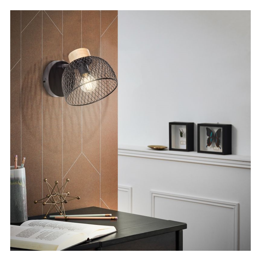 Brilliant - Faretto da parete THUY 1xE14/28W/230V