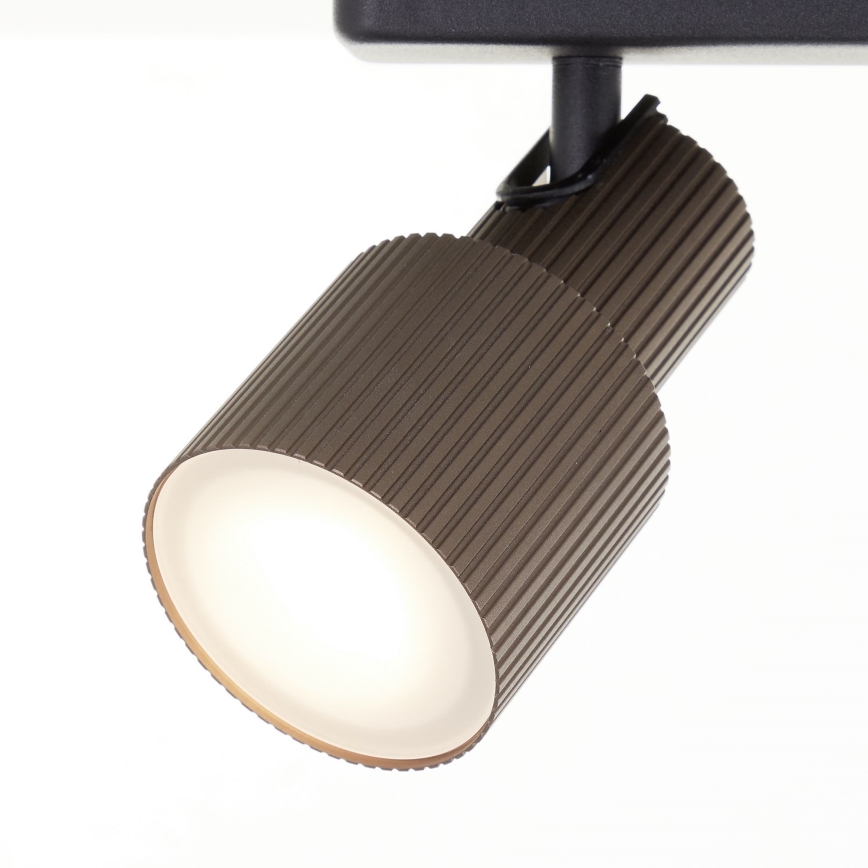 Brilliant - Faretto LED CADIZ 2xGU10/5W/230V bronzo
