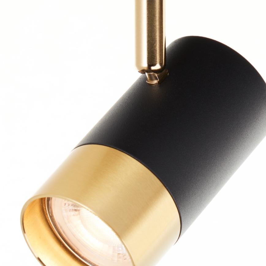 Brilliant - Faretto LED VIGOLO 2xGU10/5W/230V nero/oro