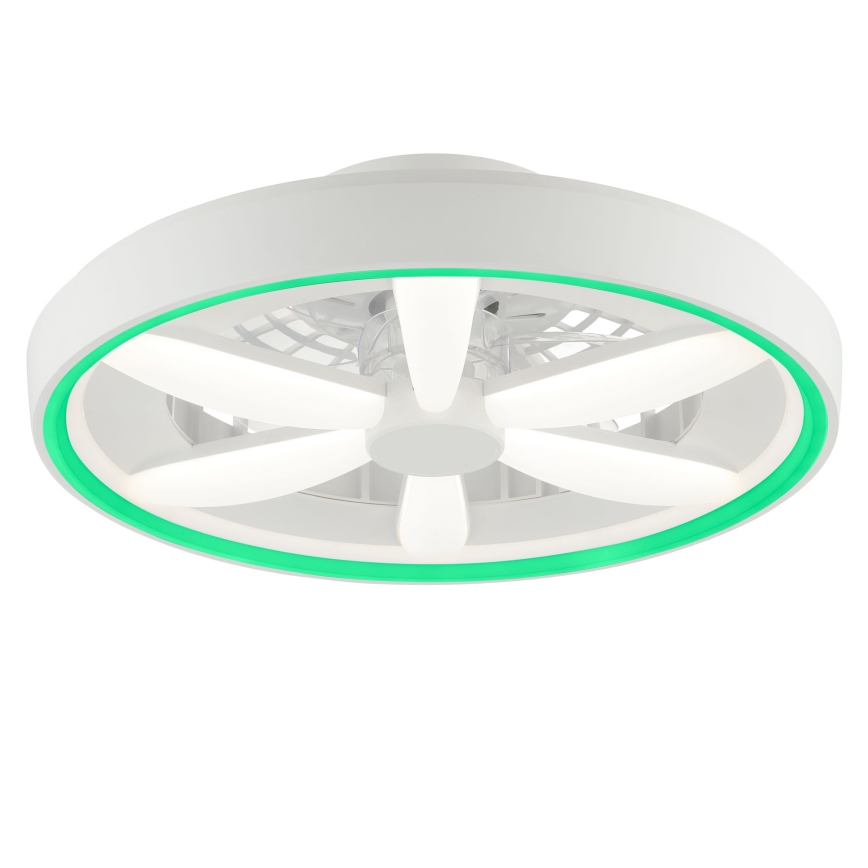 Brilliant - LED RGBW dimmbarer Deckenventilator mit Licht GAIANO LED/48W/230V 2700-6500K Weiß + Fernbedienung