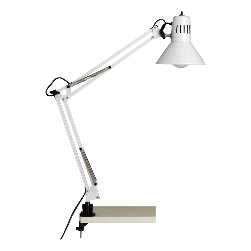 Brilliant - HOBBY Klemmlampe 1xE27/40W/230V weiß