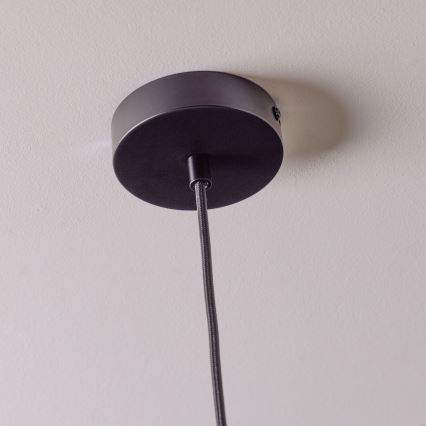 Brilliant - Lampada a sospensione su cavo BLOP 1xE27/60W/230V verde