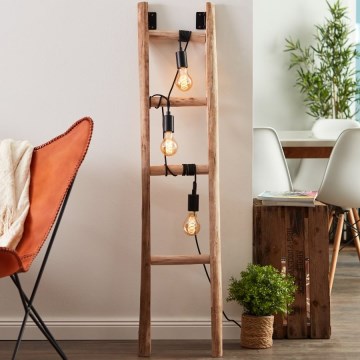 Brilliant - Lampada con piedistallo LADDER 3xE27/42W/230V - FSC certificato