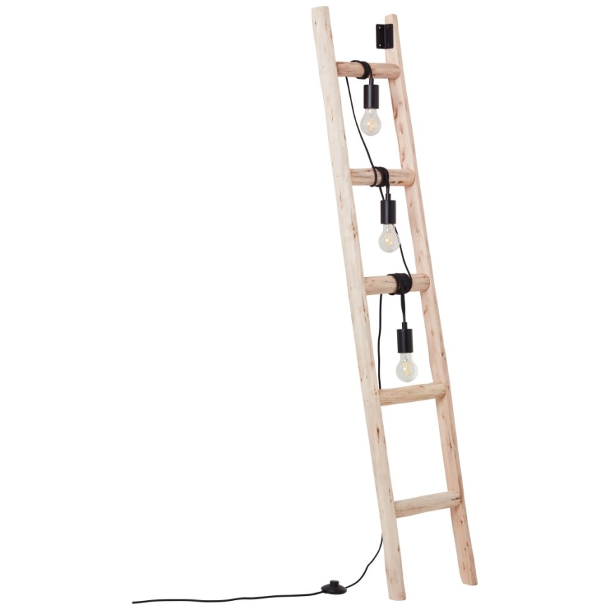 Brilliant - Lampada con piedistallo LADDER 3xE27/42W/230V - FSC certificato