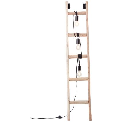 Brilliant - Lampada con piedistallo LADDER 3xE27/42W/230V - FSC certificato
