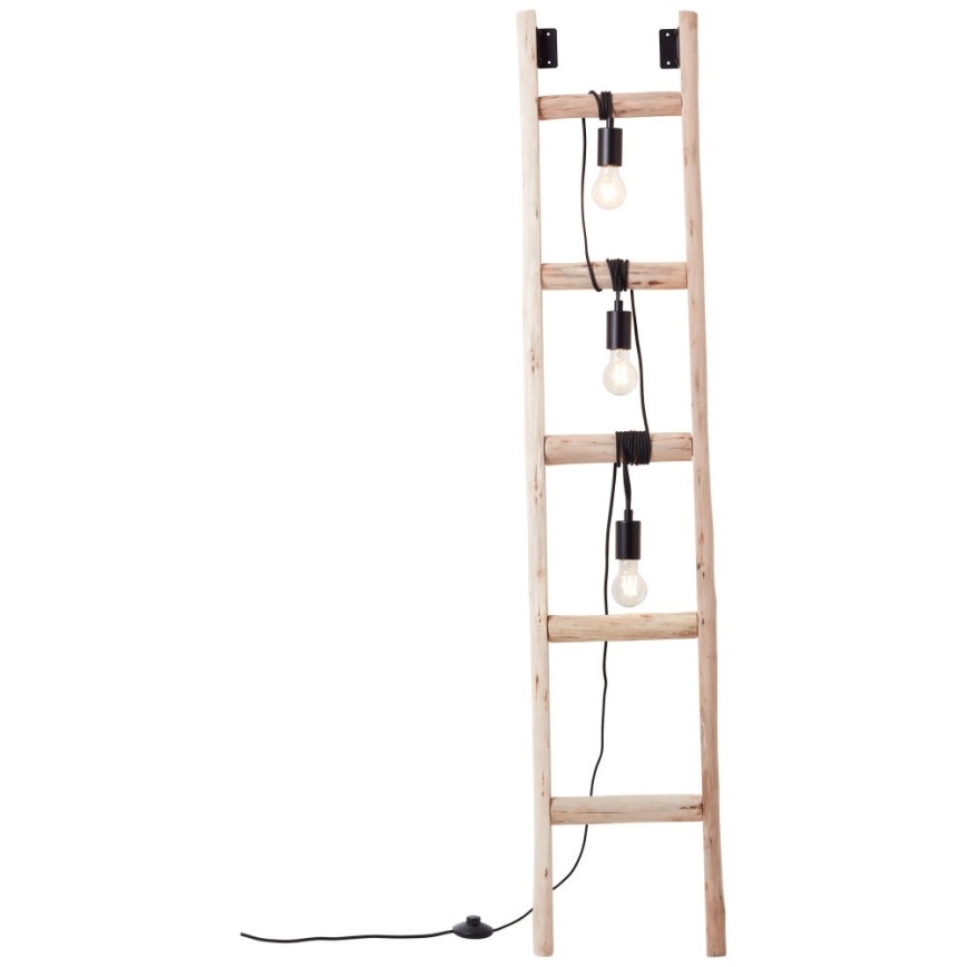 Brilliant - Lampada con piedistallo LADDER 3xE27/42W/230V - FSC certificato