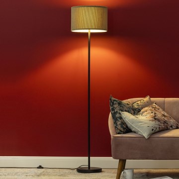 Brilliant - Lampada con piedistallo TONY 1xE27/20W/230V marrone