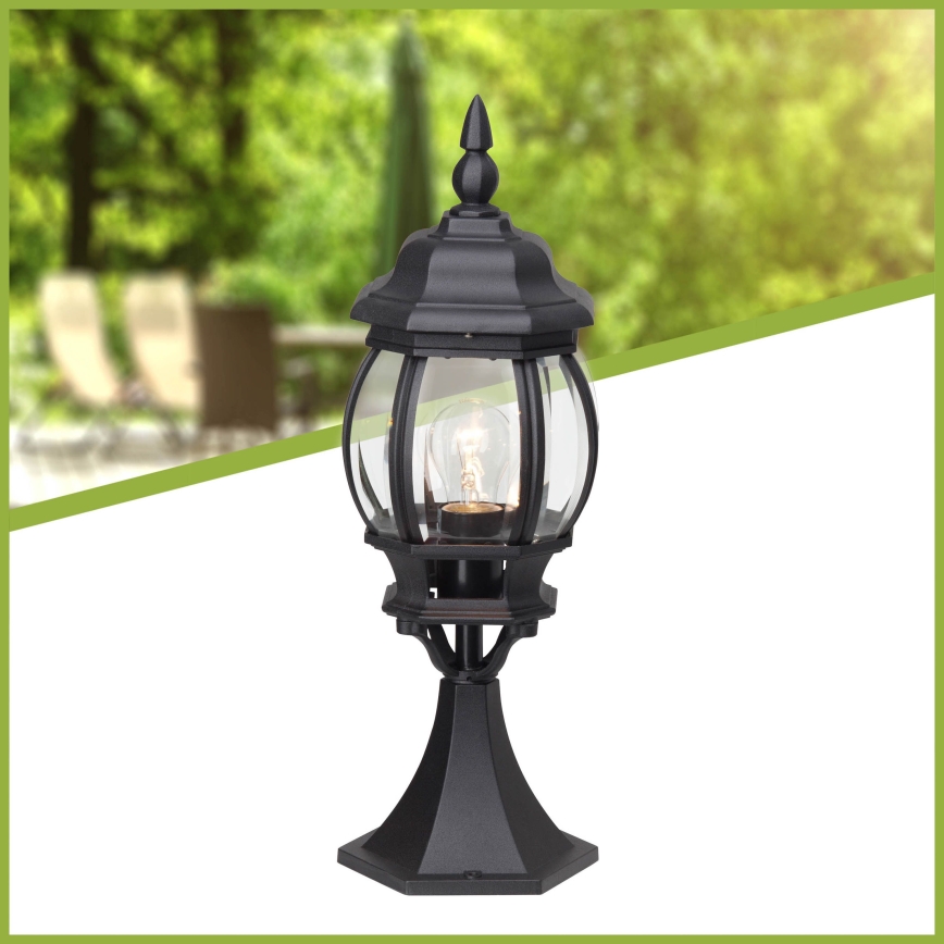 Brilliant - Lampada da esterno ISTRIA 1xE27/60W/230V 50 cm IP23 nero