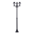 Brilliant - Lampada da esterno NISSIE 3xE27/60W/230V IP44 Nero
