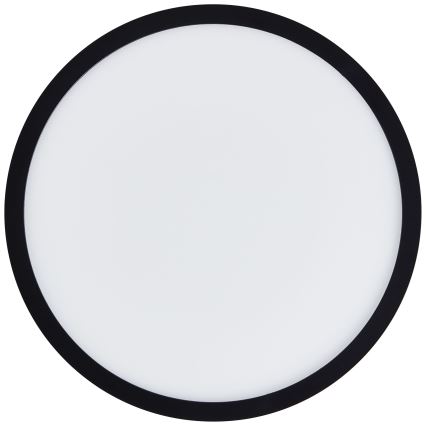 Brilliant - Lampada da soffitto a LED MILTON LED/18W/230V Ø 29,3 cm nera