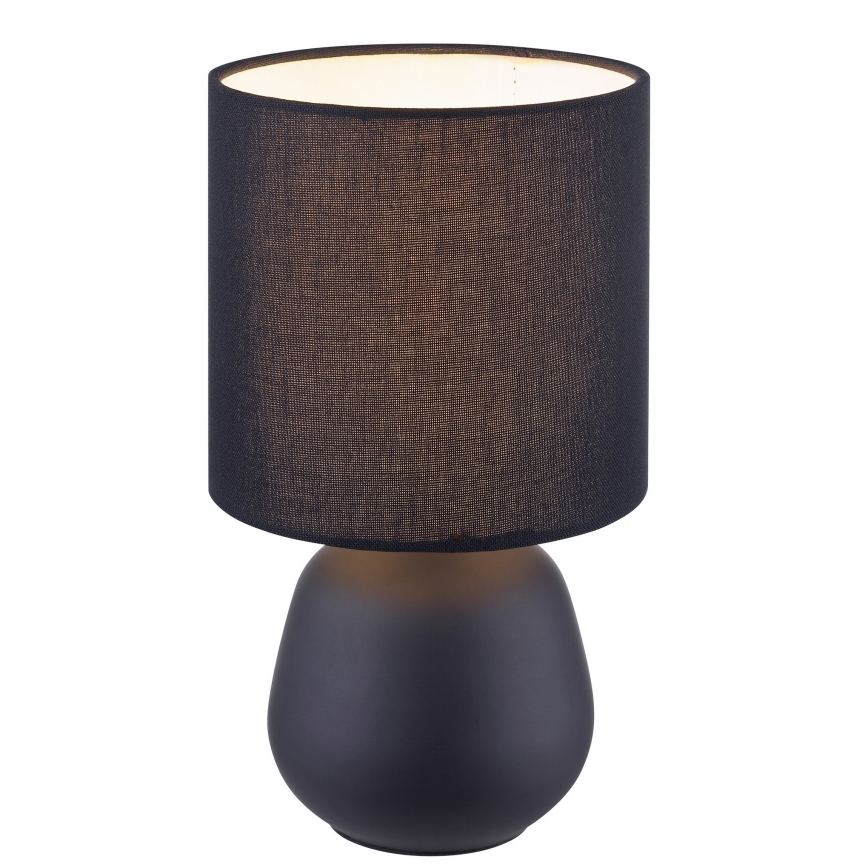 Brilliant - Lampada da tavolo AUREA 1xE14/20W/230V nera