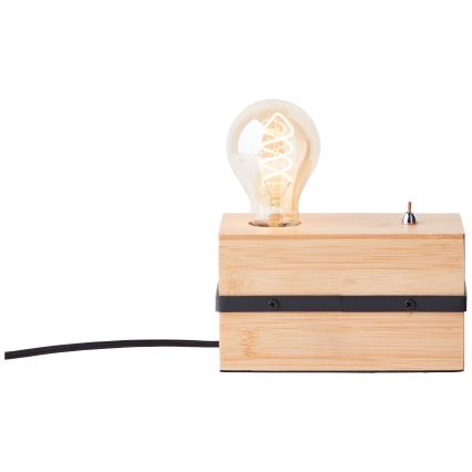 Brilliant - Lampada da tavolo BENNY 1xE27/40W/230V bambù