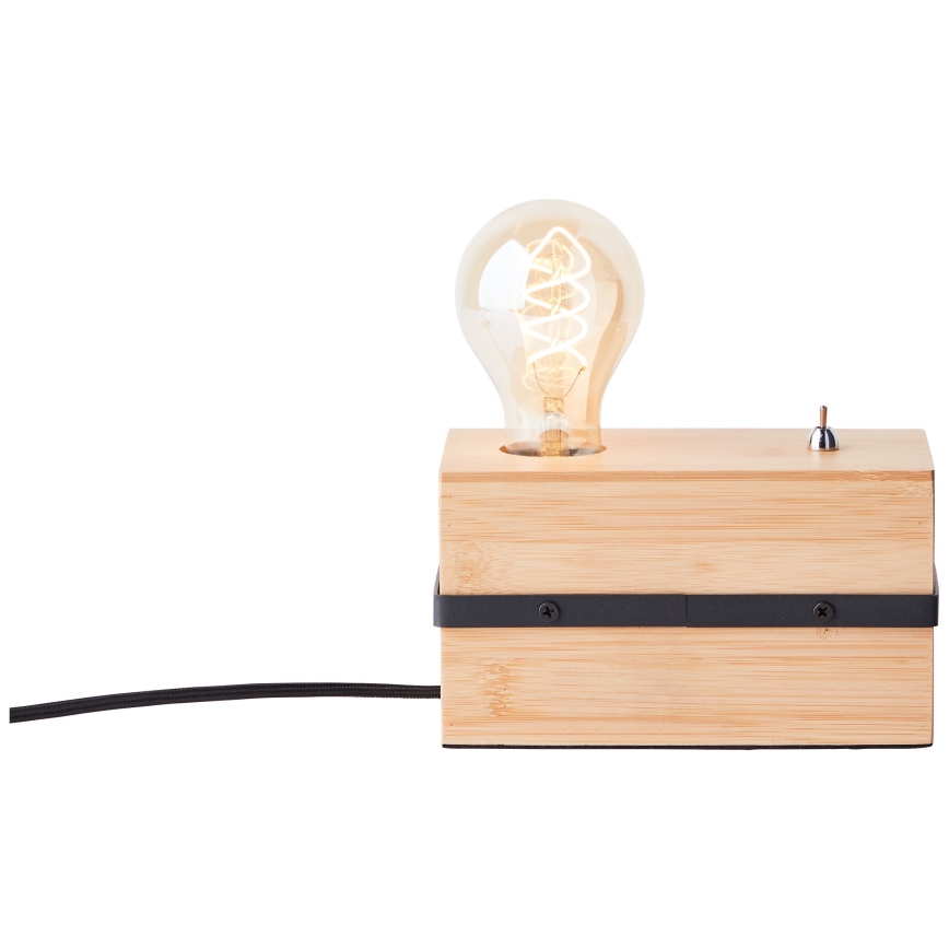 Brilliant - Lampada da tavolo BENNY 1xE27/40W/230V bambù