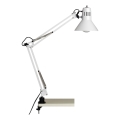 Brilliant - Lampada da tavolo con clip HOBBY 1xE27/40W/230V bianca