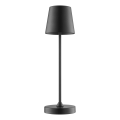 Brilliant - Lampada da tavolo da esterno a LED dimmerabile ricaricabile a controllo touch ELORA LED/2,5W/5V 2700K 2600 mAh IP44 nera