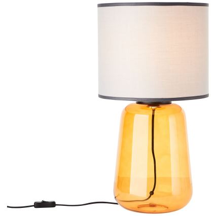 Brilliant - Lampada da tavolo HYDRA 1xE27/60W/230V giallo
