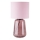 Brilliant - Lampada da tavolo HYDRA 1xE27/60W/230V rosa