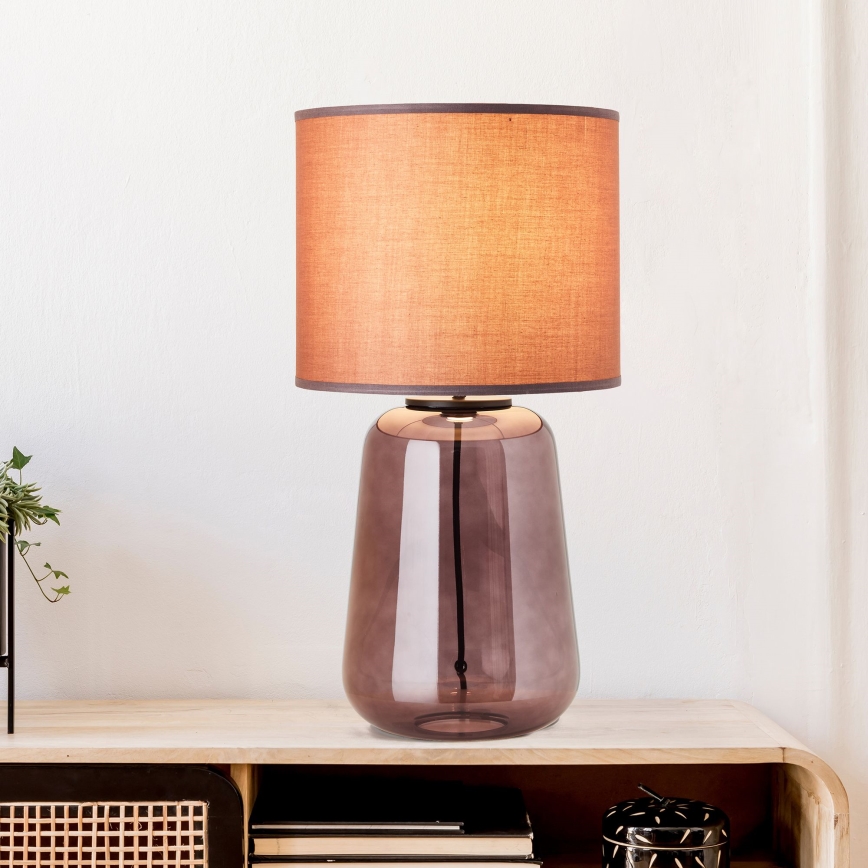 Brilliant - Lampada da tavolo HYDRA 1xE27/60W/230V rosa